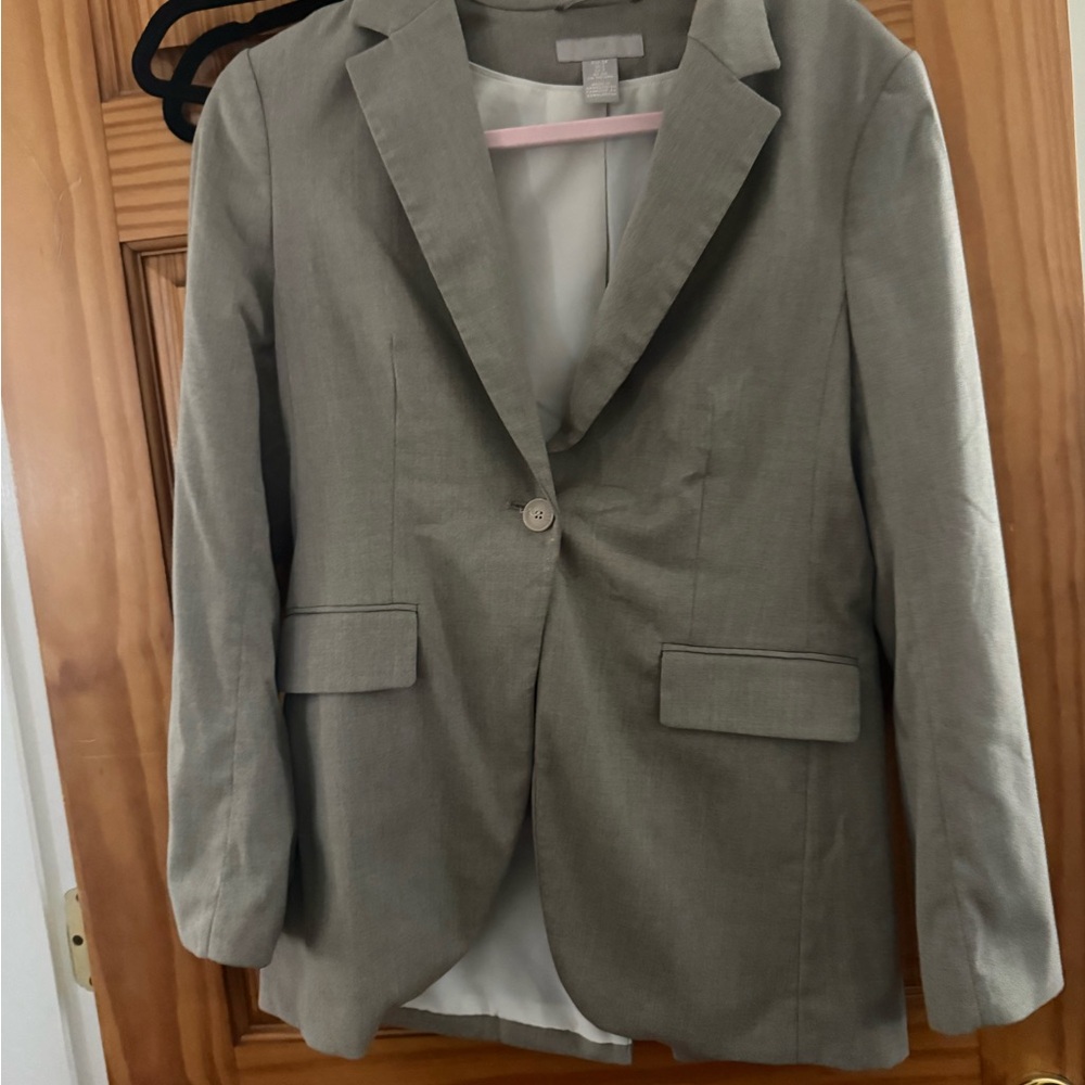 H&M Light Gray Blazer